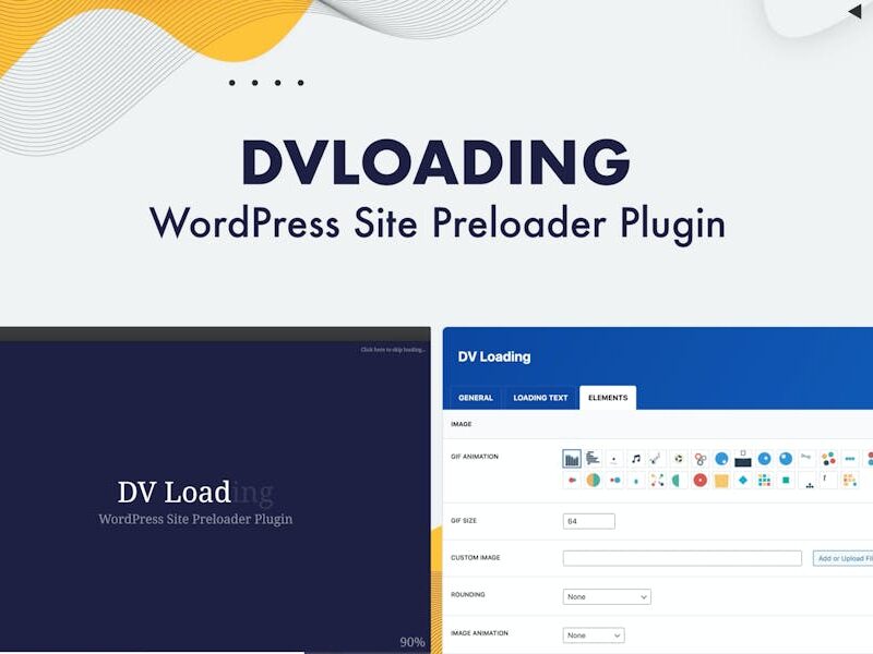 DV Loading - WordPress Site Preloader Plugin
