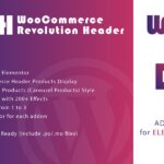 WooCommerce Revolution Header for Elementor WooCommerce Revolution Header for Elementor