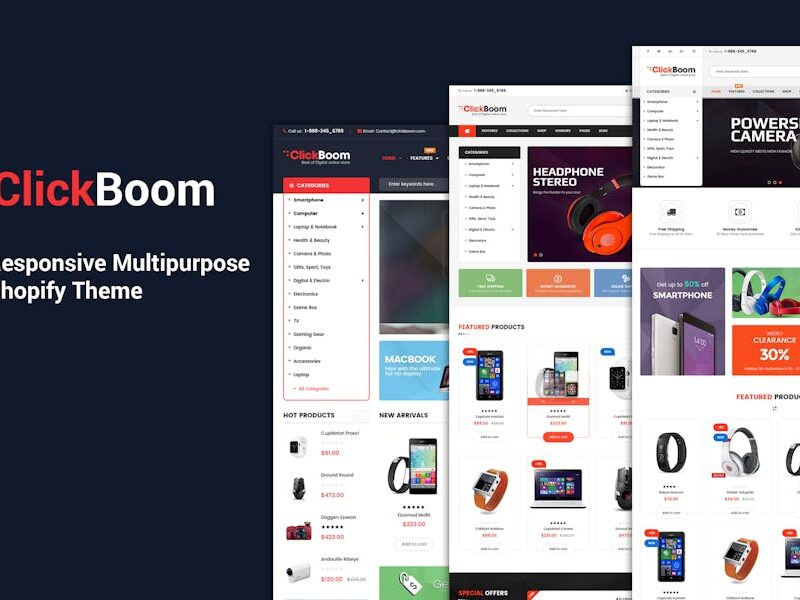 ClickBoom - Responsive Multipurpose Shopify Theme