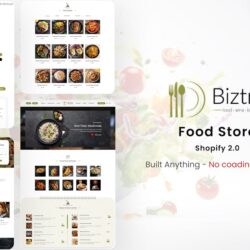 Biztro – Food Store & Delivery Shopify theme Biztro – Food Store & Delivery Shopify theme