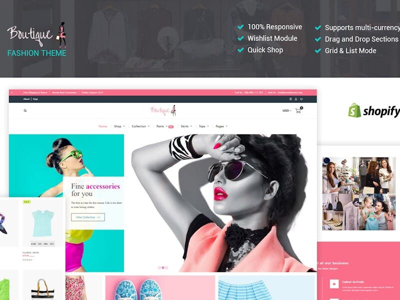 Fashion Boutique - Responsive Shopify Theme