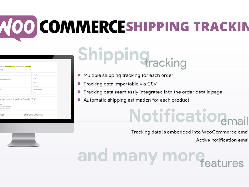 WooCommerce Shipping Tracking