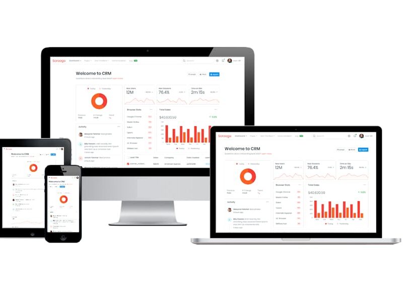 Scrooge - Responsive  Admin Dashboard Template