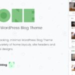 Bone – Minimal & Clean WordPress Blog Theme