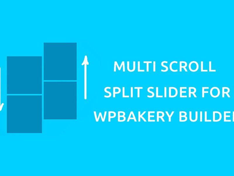 Multi Scroll - Split Slider for WPBakery Builder