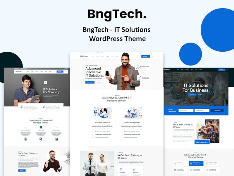 BngTech - IT Solutions WordPress Theme