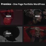 Premiex – One Page Portfolio WordPress Theme