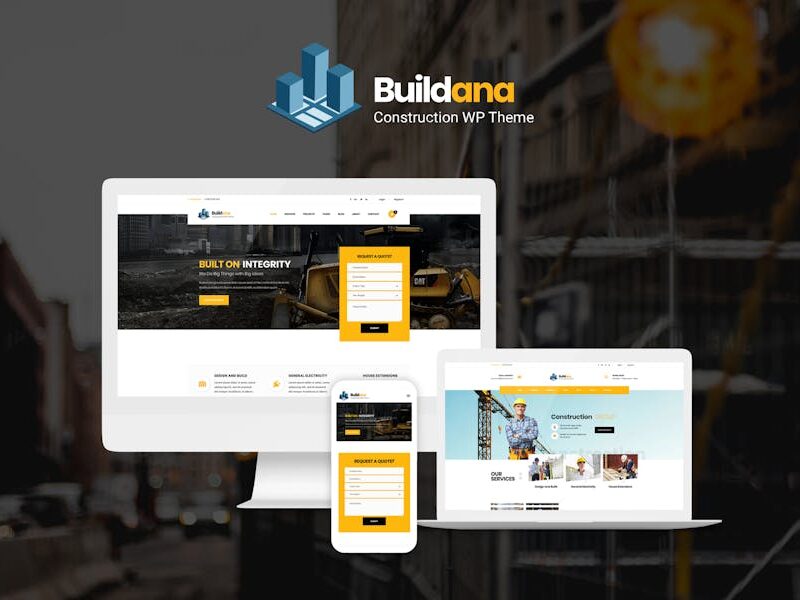 Buildana | Construction & Building WordPress Theme