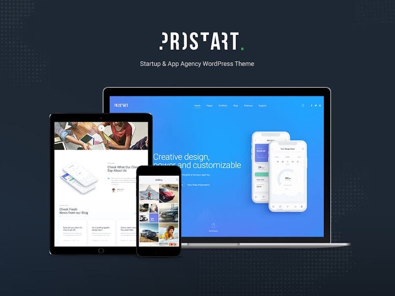 Prostart - Startup & Corporate WordPress Theme
