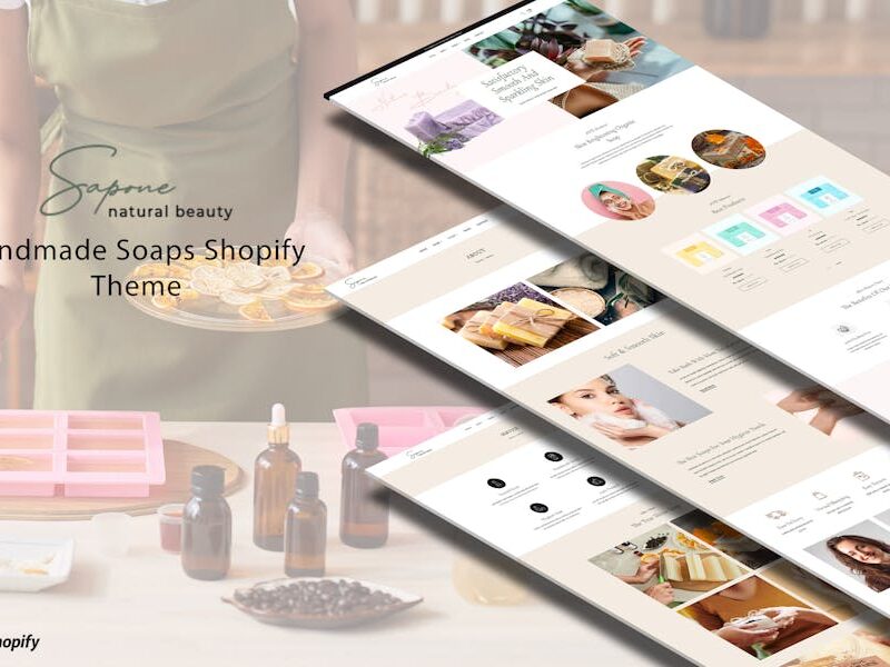 Sapone - Handmade Organic Soap Shopify Theme