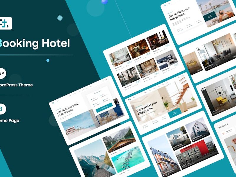 Hotel Booking WordPress Theme - HotelFT