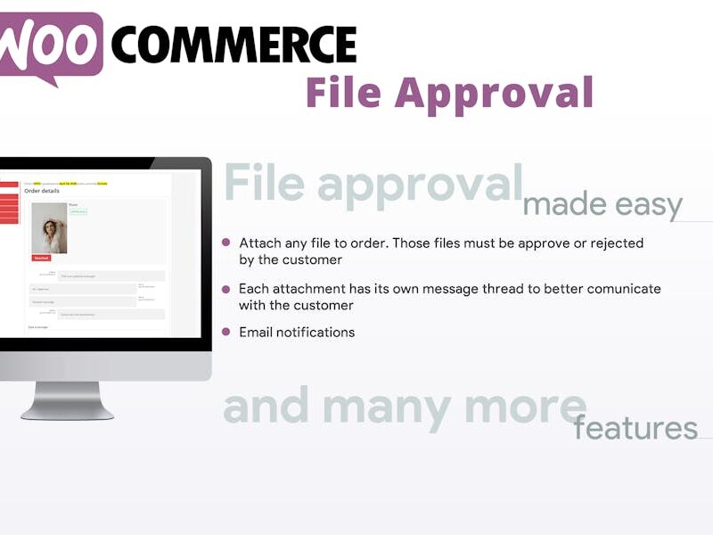 WooCommerce File Approval