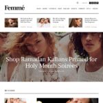Femme – Online Magazine & Fashion Blog WP Theme Femme – Online Magazine & Fashion Blog WP Theme