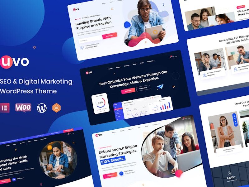 UVO - SEO & Digital Marketing Theme