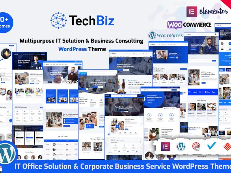 Techbiz - Multipurpose IT Solution Business Theme