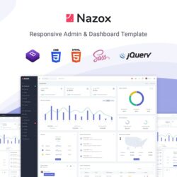 Nazox – Admin & Dashboard Template