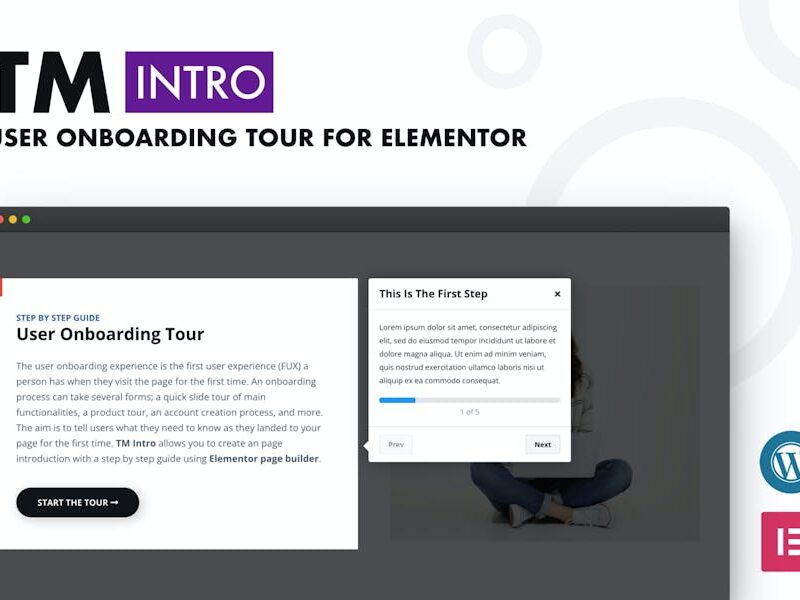 TM Intro- User Onboarding Tour Addon For Elementor