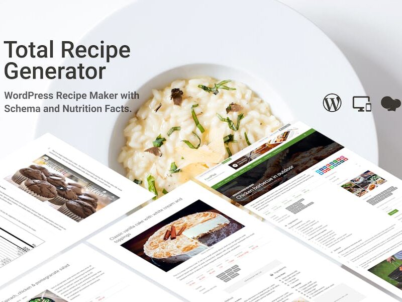 Total Recipe Generator for WPBakery Page Builder