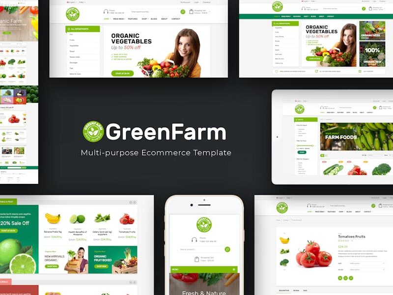 Greenfarm - Organic WooCommerce WordPress Theme