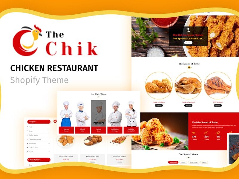 Chik | Chicken Restaurant Shopify Store