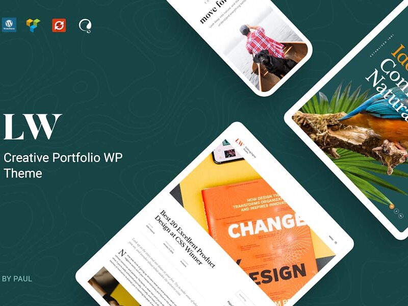 Lewis - Creative Portfolio WordPress Theme