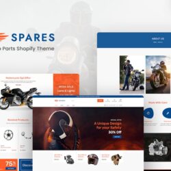 Spares – Car, Auto Parts,Automotive Shopify Theme