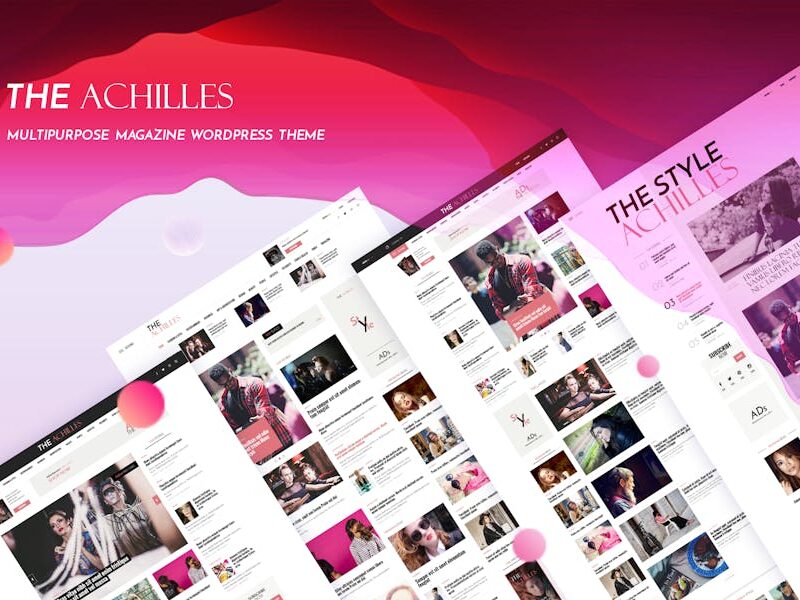 Achilles - Multipurpose Magazine & Blog WordPress