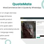 QuoteMate – WooCommerce Get A Quote By WhatsApp