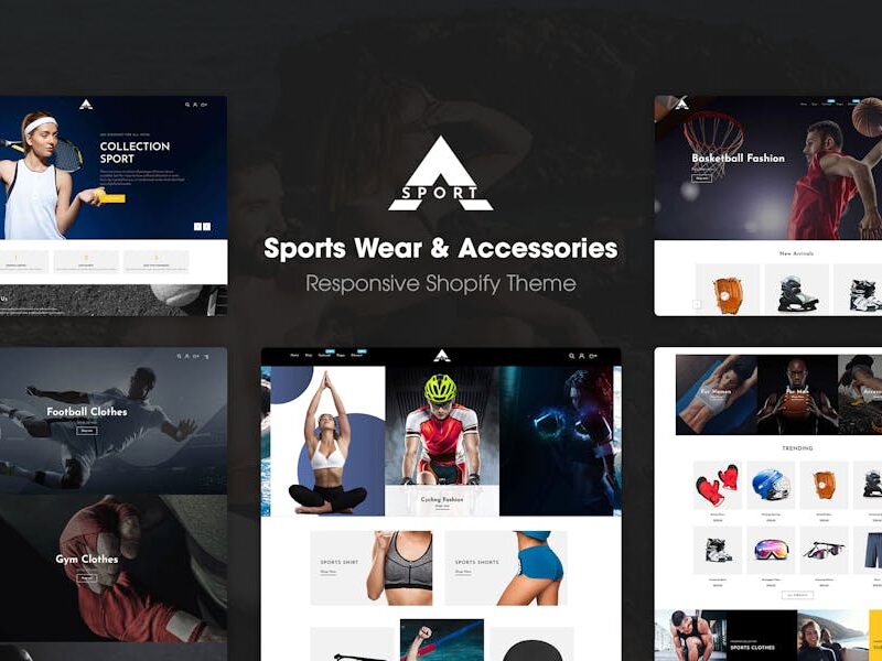 Asport - Sports Wear & Accessories Shopify Theme