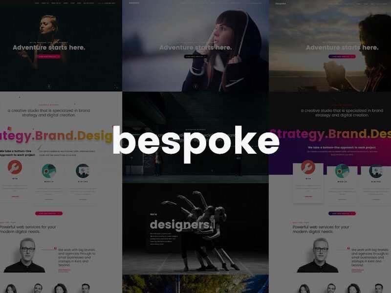Bespoke - Onepage Creative WordPress Theme
