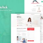 Mediclick – Medical Landing Page WordPress Theme