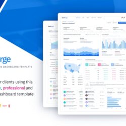 Dashforge Responsive Dashboard Admin Template