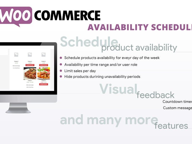 WooCommerce Availability Scheduler