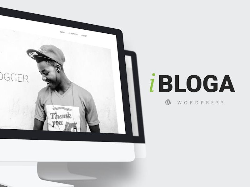 iBloga — Clean and Minimal Blog WordPress Theme