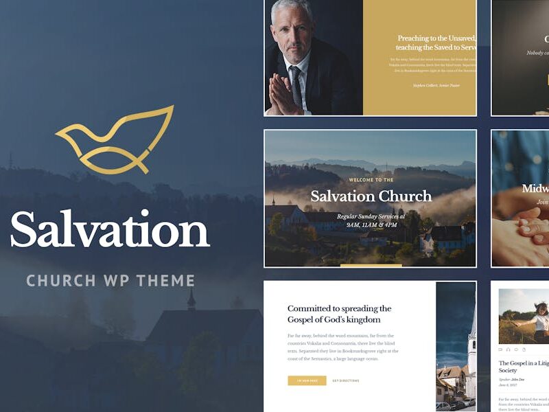 Salvation - Church & Religion WP Theme