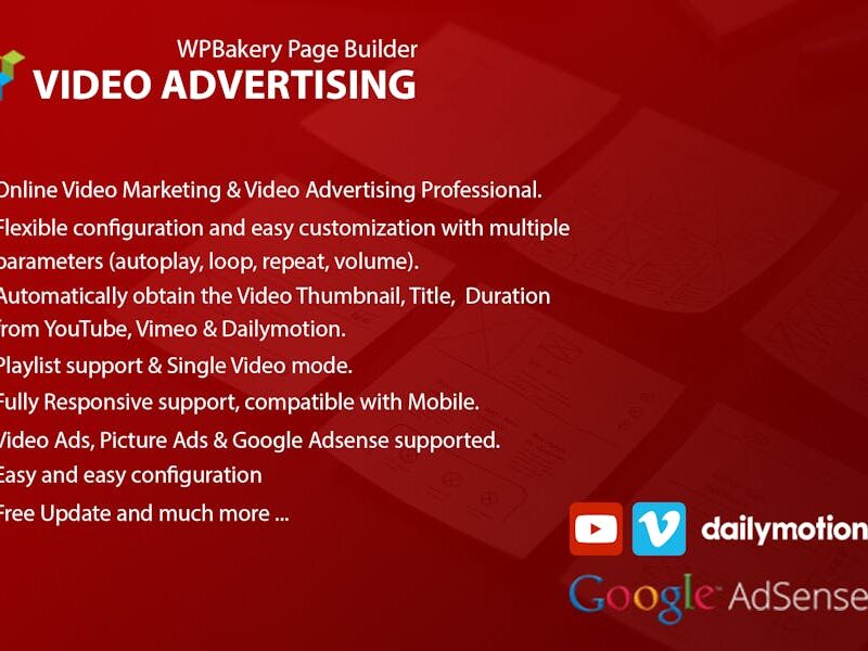 Video Advertising Addon For WPBakery Page Builder
