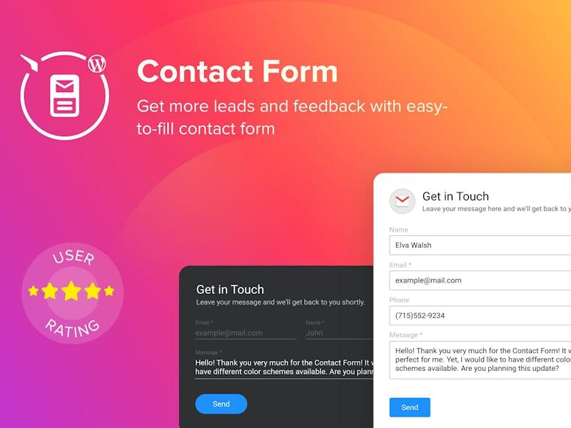 WordPress Contact Form Plugin