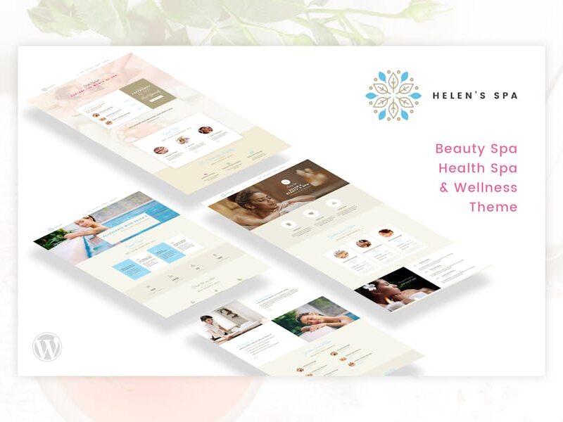 Helen's Spa - Beauty, Health Spa & Wellness Theme