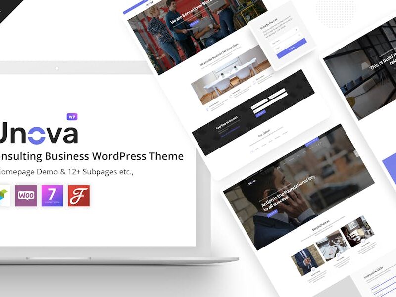 Unova - Consulting Business WordPress Theme