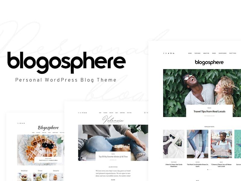 Blogosphere - Multipurpose Blogging Theme