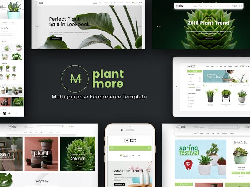 Plantmore - Responsive WooCommerce WordPress Theme