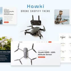 Hawki – Drone Single Product eCommerce Shopify Hawki – Drone Single Product eCommerce Shopify