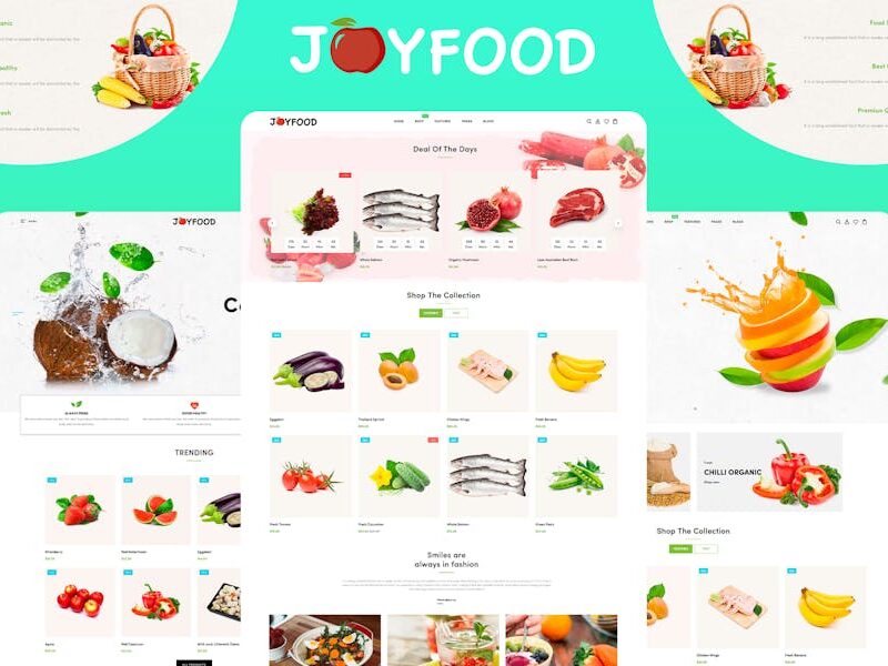 JoyFood - Grocery Supermarket Shopify Theme