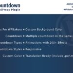 Countdown – Addons for WPBakery Page Builder