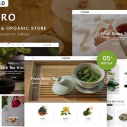 Tigero – Tea Shop & Organic Store Shopify Theme Tigero – Tea Shop & Organic Store Shopify Theme