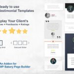 Testimonials Slider and Grid – WPBakery Addon