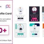 Profile Card addon for elementor