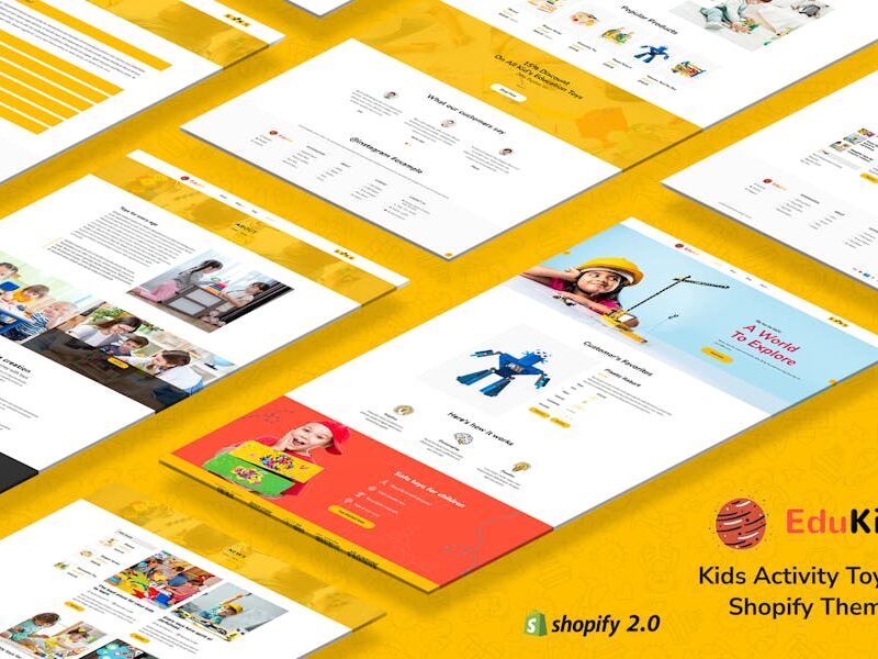 Edukit - Educational Toys Store Shopify Theme