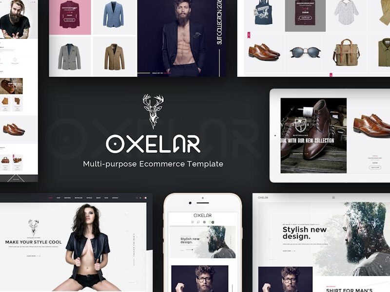 Oxelar - Multipurpose Responsive Magento Theme
