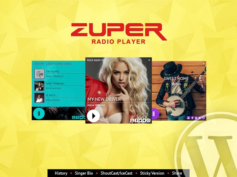Zuper - Shoutcast and Icecast Radio Player